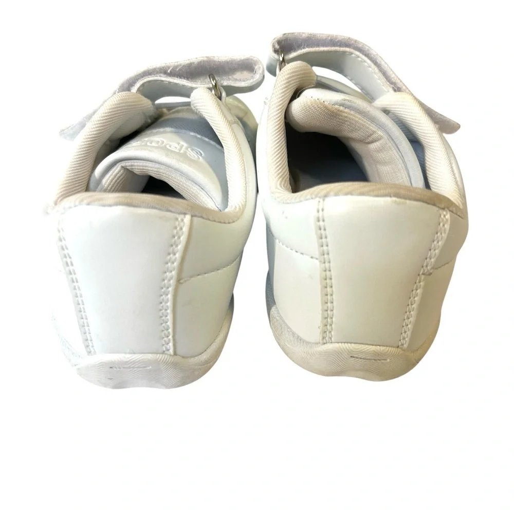 BAXINIER Girls White Cheerleading Dance Sneakers. Size EU 33 (U.S. size 1) - Picture 6 of 9